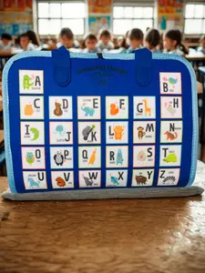 Montessori Felt Busy Book Toddler Sensory Educational Busy Board.