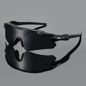 1 Pair Of High-quality Stylish Streamlined Full-wrap Sports Glasses, Available In Colors, The Best Choice for Sports