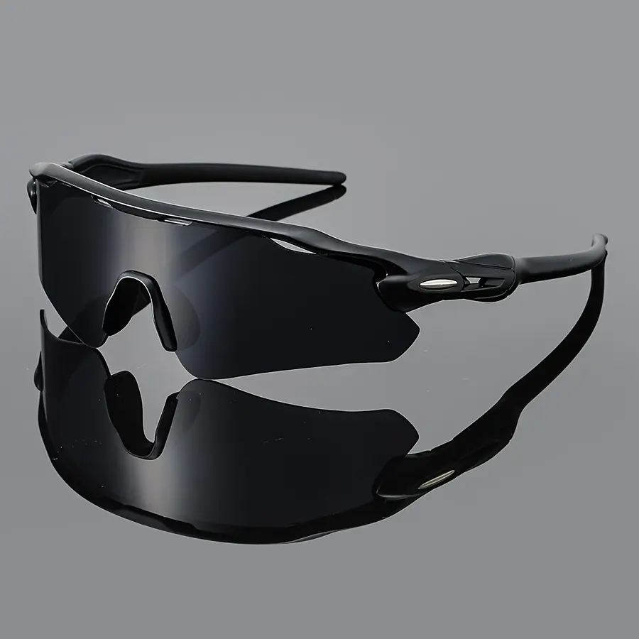 1 Pair Of High-quality Stylish Streamlined Full-wrap Sports Glasses, Available In Colors, The Best Choice for Sports