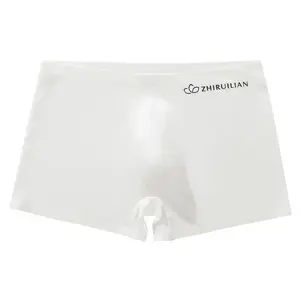 3D Pouch Seamless Breathable Ice Silk See-Through Boxer Briefs for Men, Ultra-Thin No-Show Underwear
