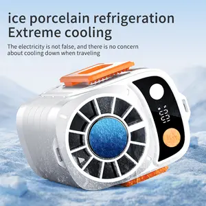 TADEKERU 3 in 1 Outdoor Fan (1 Count), USB Rechargeable Waist Cooling Fan with Flashlight & Power Bank, Portable Fan for Outdoor Work, Hiking, Camping, Travel