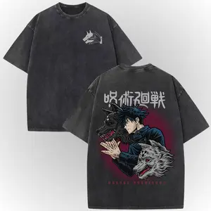 Megumi Fushiguro Divine Dogs 2 Sides T-Shirt, Anime Clothing, Jujutsu Kaisen Movie, Anime Gift, Sweatshirt, Hoodie Fan Art, Gift For Fan Anime