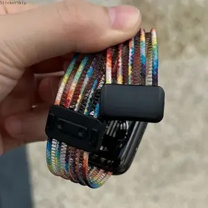 2026 NEW Personalized Custom Name 1pc Color Breathable Magnetic Band for Watch Band Series S10 9 8 7 6 5 4 SE S10 42mm 46mm 38 40 41mm 42 44 45mm 49mm Men Women Adjustable Sports Strap