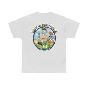 The Dad Next Door Solid Color T-Shirt | Graphic Tee