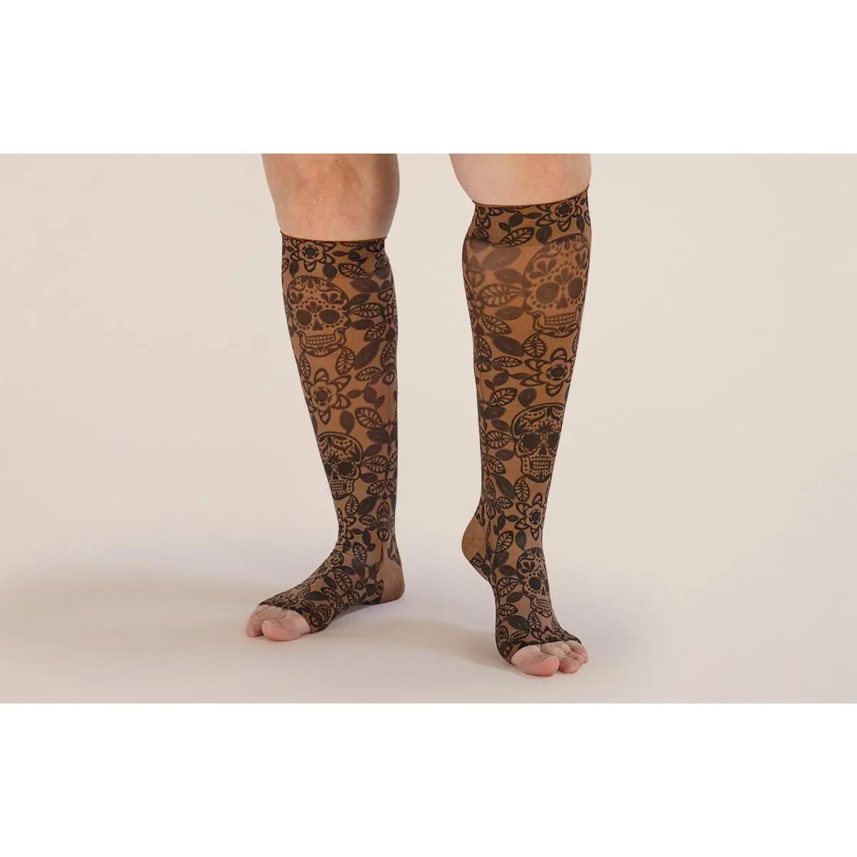 Macabre Mocha Gradient Compression Socks