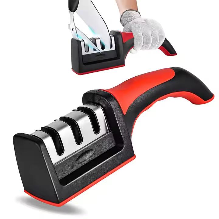 3 Stage quick sharpener manual knife sharpener Multi-Stage Handheld