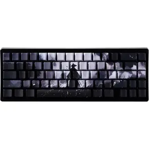 XVX Swordsman Double Shot PBT Keycaps, Side Printed Shine Through Keycap Set, Cherry Profile Dye Sublimation Keyboard Keycaps Suitable for Cherry Gateron MX Switches Mechanical Keyboard