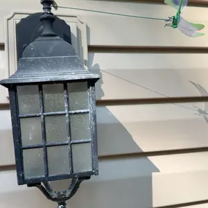 4/8/12-Pack 3D Fake Dragonfly Fly Repellent Clip, Chemical-Free Fly Scare Device, Outdoor Decor Garden Accessories for Patio, Camping Use