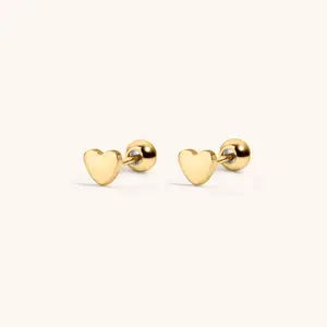 Heart Studs