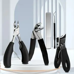 Home & Salon Stainless Steel Nail Tool Set - Manicure Pedicure Kit with Clippers & Cuticle Tools Nail Brush Nail Care nail drill