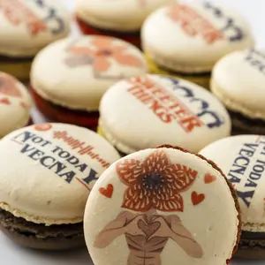 Sweeter Things French Macarons Gift Box | Retro 80s Fan-Inspired Dessert Gift