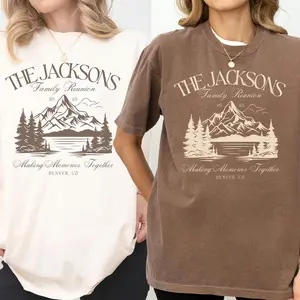 Family Reunion Shirts, Family Camping Trip Vacation Tee, Custom Family Trip, Family Camp Shirt, Personalized Family Mountain Vacation Shirt