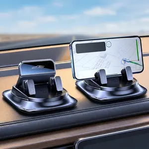Father’s Day Gift – 360° Rotating Car Phone Holder, Dashboard Mount for Safe Navigation, Adjustable Horizontal and Vertical Viewing Angles, Strong Suction Cup Non-Slip Smartphone Stand Compatible with Most Mobile Phones