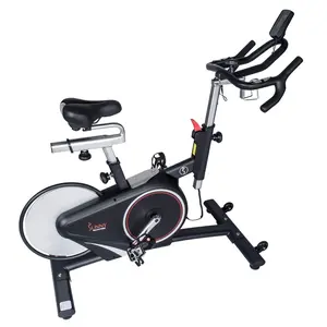 Sunny Health & Fitness Indoor Cycling Bike - Whole Body Workout Indoor Fitness Equipment with Magnetic Belt Rear Drive, Cadence Sensor, Pulse Rate Monitor, Workout Station