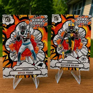 Bomb Squad Bryce Young & Matthew Golden Football Collectable Cards