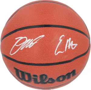 Donovan Mitchell and Evan Mobley Cleveland Cavaliers Autographed Wilson Authentic Series Indoor/Outdoor Basketball - Fanatics Authentic Certified
