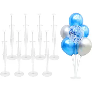 Balloon Stand Balloon Stands for Floor Balloon Stands for Table Balloon Column Stand 8 Sets Balloon Holders for Centerpiece