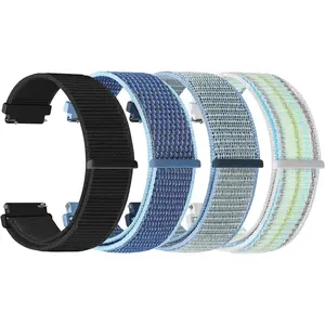 20mm Watch Bands for Garmin Forerunner 55/570 42mm/165/645/245 Music/Garmin Vivoactive 6/Vivoactive 5/3/Garmin Venu/Venu Sq 2 for Men Women, 20mm Watch Straps for Amazfit Active 2/Active