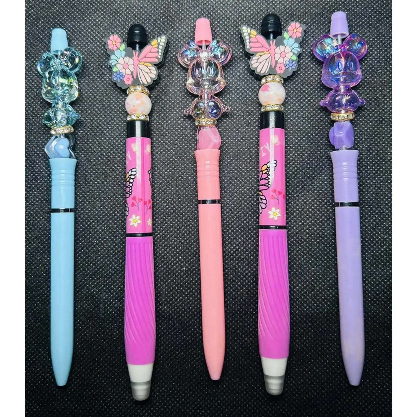 Bead pen-fidget pen-butterfly pen