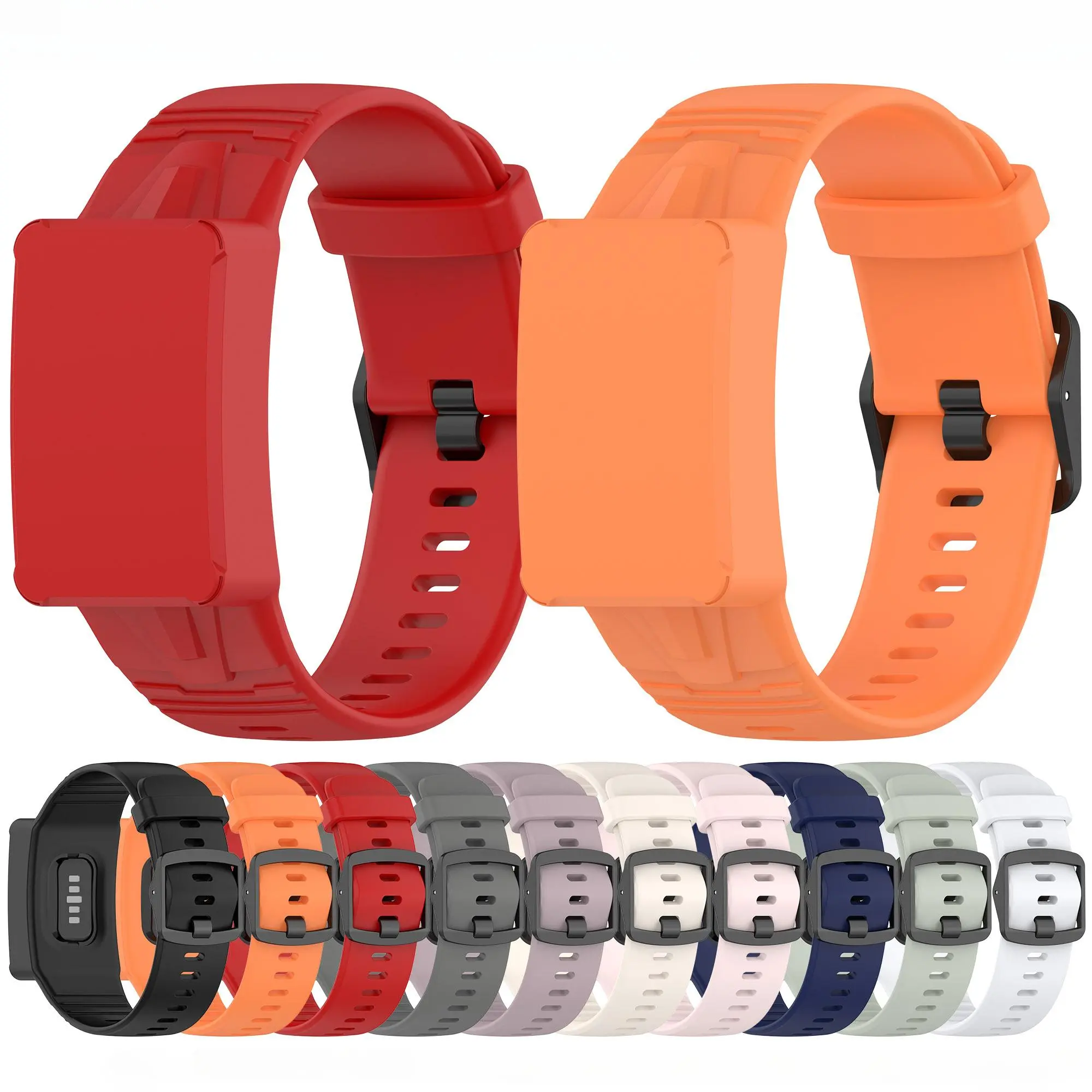 Silicone Smart Watch Band (Band Only), Replacement Watchband for Smart Watch, Wearable Accessories Compatible with Whoop