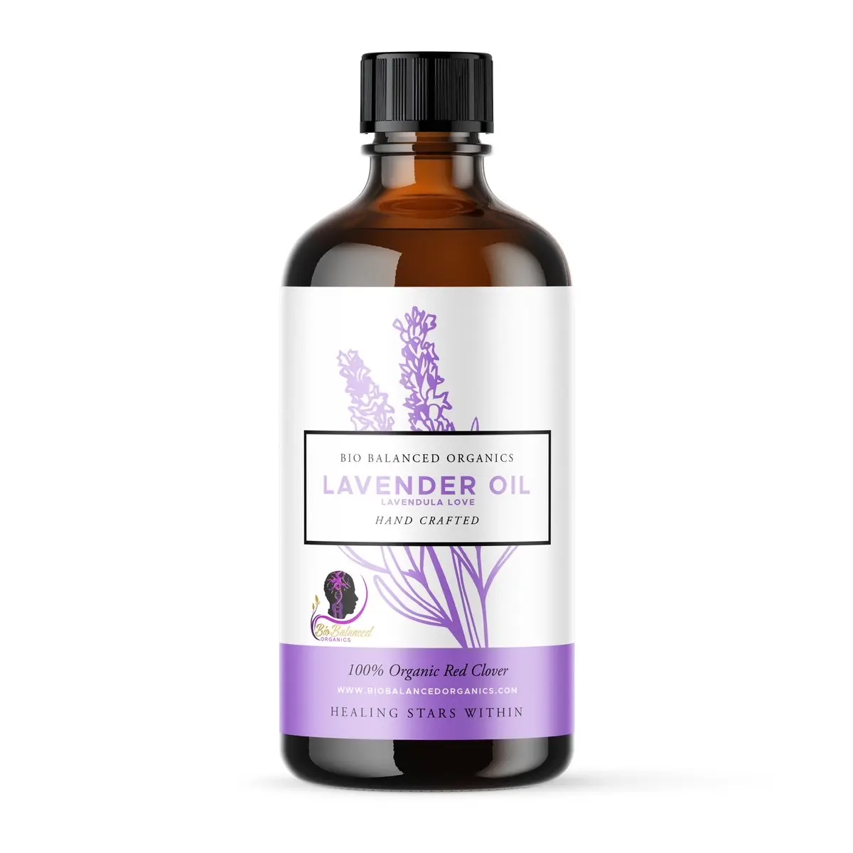 Bio Balanced Organics Lavender Extract - 100% Organic Lavender Flower for Aromatherapy & Wellness - Calming & Soothing Effects - Pure Herbal Solution