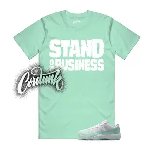Unisex T-shirt to match Jordan 11 Igloo White Mint Green - SOB. 100% Cotton for Casual Wear. Comfortable Summer Unisex T-Shirt to match Jordan Sneaker. Streetwear Style. urban outfitters