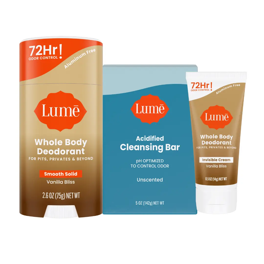 Vanilla Bliss Deo + Unscented Cleansing Bar