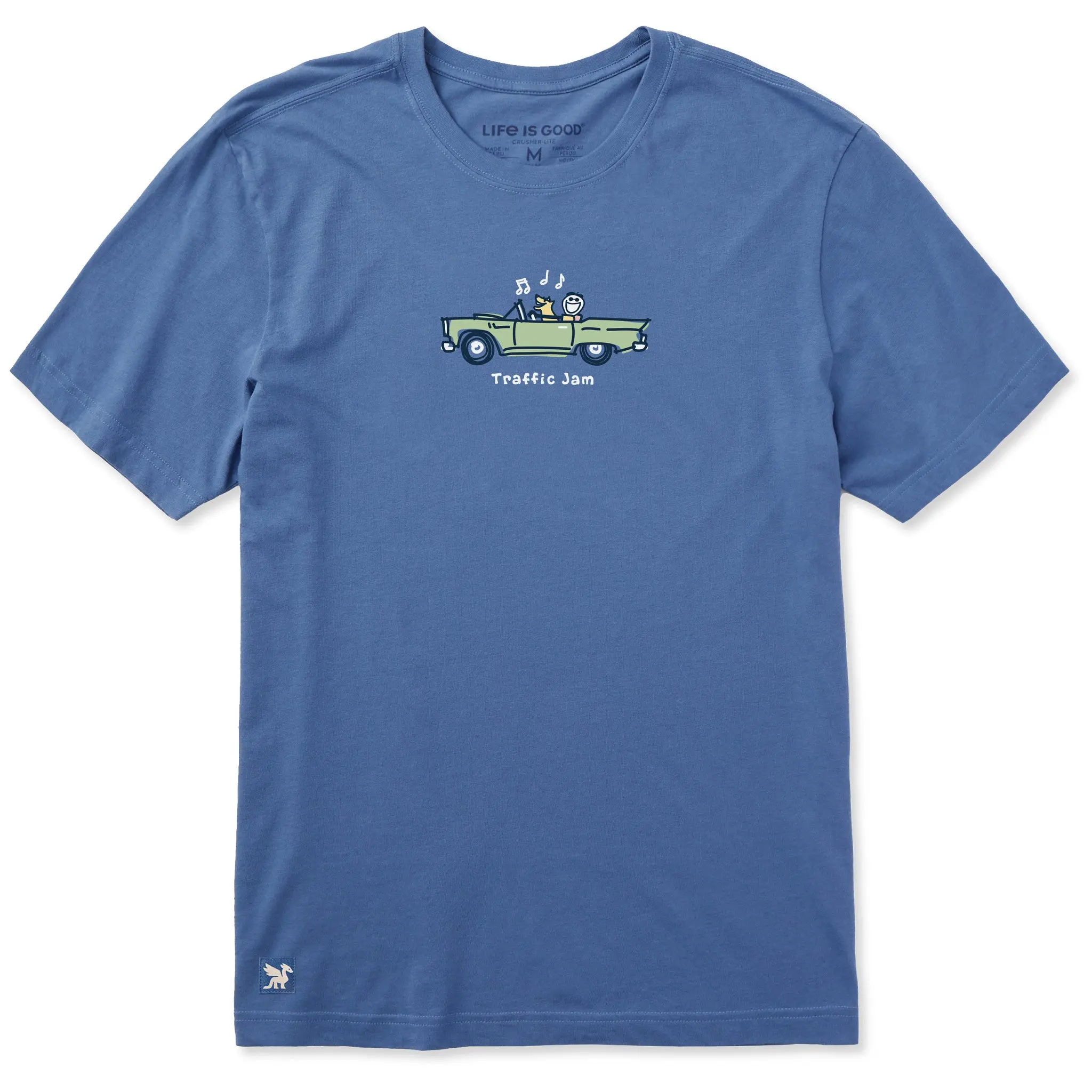 Men's Jake and Rocket Traffic Jam Short Sleeve Crusher Tee