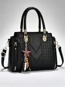 Elegant Embossed Handbag for Women, New Versatile Shoulder Crossbody Bag, Large Capacity Commuter Bag for Office Moms