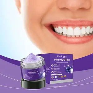 Oralhoe Whitening Tooth Powder, Teeth Brightening Powder, Gentle Cleaning for Teeth & Plaque Removal, Fresh Breath Dental Care Supplement