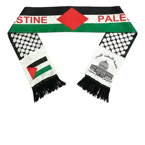Palestinian Flag Scarf for Men and Women - Soft and Comfortable Material