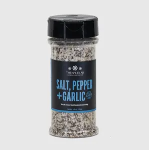 Salt, Pepper + Garlic Seasoning