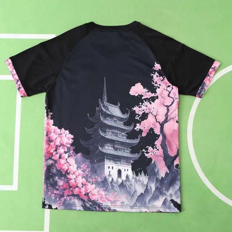 Japan Football Jersey: Special Edition Soccer Gift, Dragon & Sakura Design jersey soccer