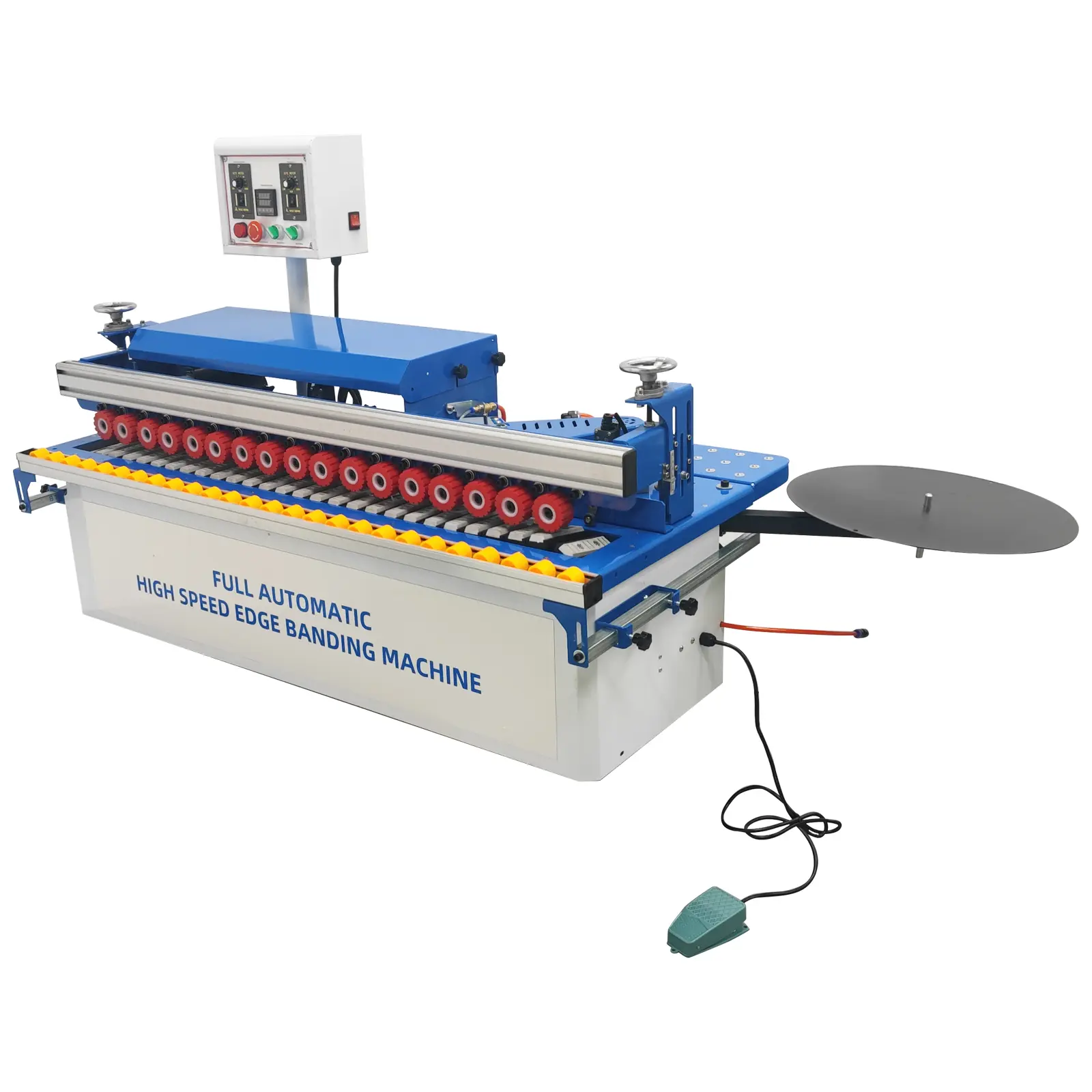 Yokoma Full Automatic Edge Banding Machine 110V - Woodworking edge bander for furniture panel sealing