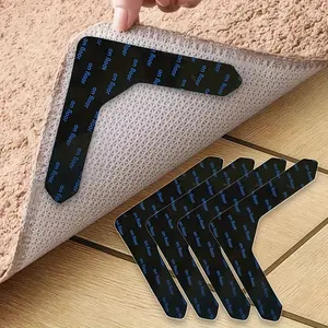 High Quality 8 Pieces Non-slip Carpet Stickers - Prevent Rugs From Moving And Rolling Edges -Suitable For Living Room Dining Room Bathroom Rugs