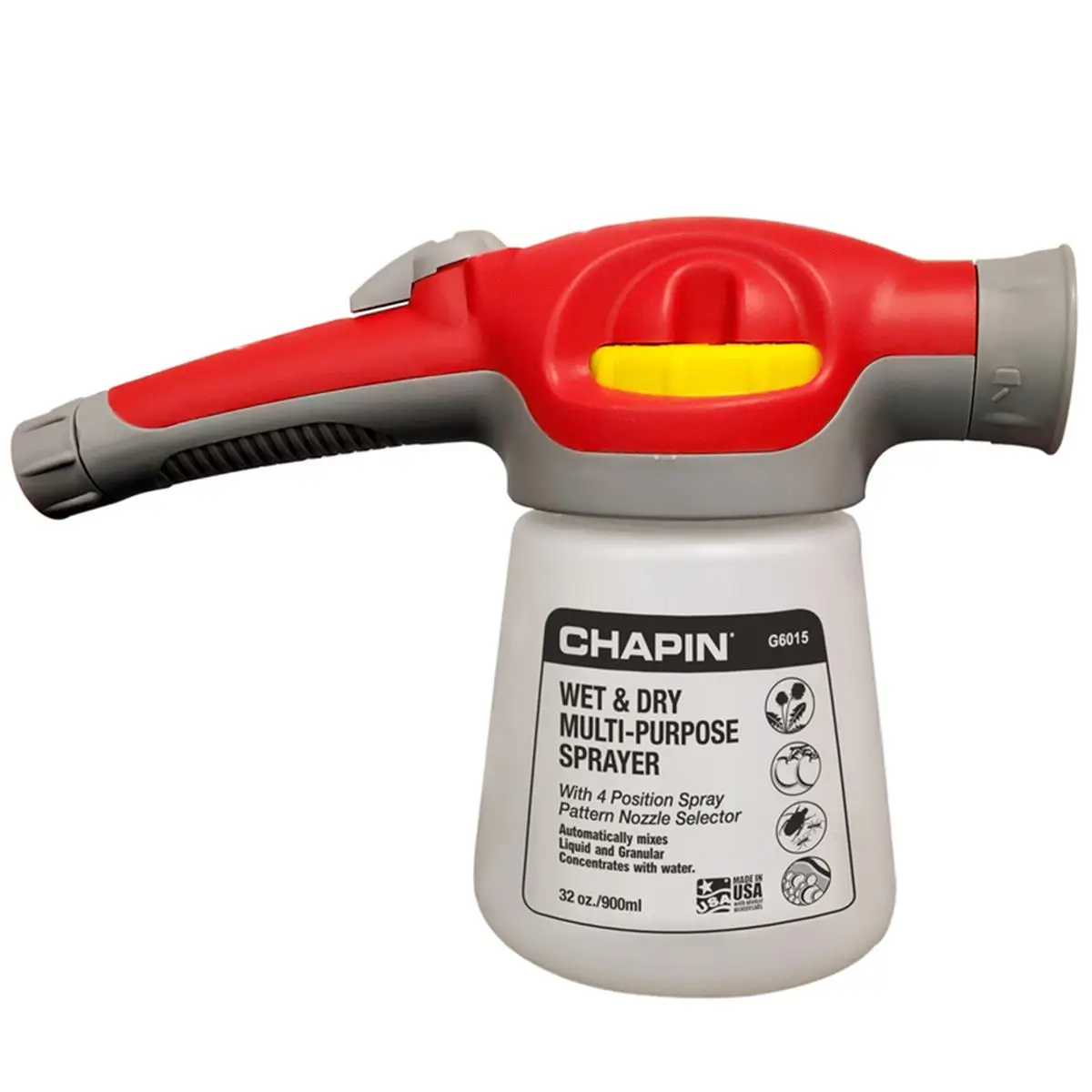 Chapin 7007945 32 oz Wet & Dry Hose Hand End Sprayer