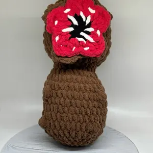 Handmade crochet amigurumi monster
