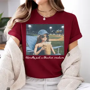 Funny Barbie Ballfield T-Shirt, Softball Mom Tee, Baseball Mama Style Shirt, Funny Doll Face Graphic Top, Ballpark Barbie Aesthetic.