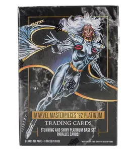 2024 Upper Deck Marvel Masterpieces '92 Platinum 8-Pack Blaster Box - Case Fresh