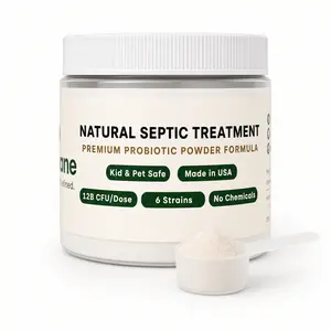 Maintane 6 Month Supply Natural Septic Treatment Powder - Extend Life Between Pumpouts + Stop Bad Odors, Monthly Septic Tank Care, One Scoop/Month Routine, No Harsh Chemicals, Kid & Pet Safe, Made in USA