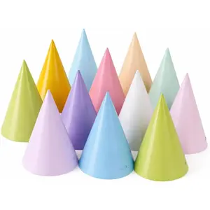 Pre-Assembled Party Hats for Kids, Birthday Hats for Kids & Adults