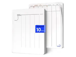 Division & Place Value Practice Dry Erase Flexic Sheet 9"x12" (10 pc)
