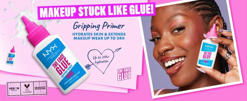 The Face Glue Primer, 1.18 Fl Oz, NYX Professional Makeup