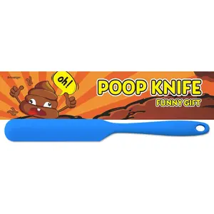 Poop Knife Funny Gag Gifts, Poop Cutter Knife Prank Practical Joke Toys for White Elephant Gift Exchange, Christmas Stocking Stuffers, Birthday, Party, Toilet Fun Gadgets Poop Stick Weird Gifts