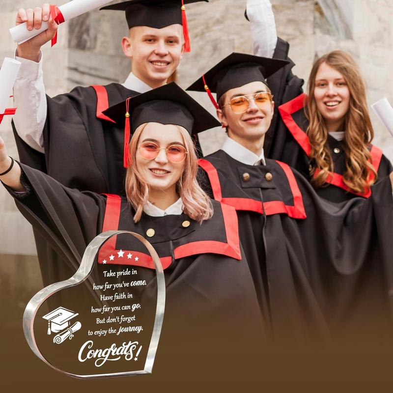 2025 Graduation Gift, Inspirational Acrylic Keepsake for Her or Him , College, Graduate Gift