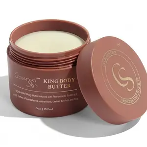 King Cologne Ultimate Men’s Body Butter Set (3-Pack) – Long-Lasting Cologne Scent, Deep Hydration, 24H Moisture for Smooth, Glowing Skin