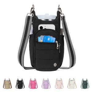 Telena Valentine's Day gift Crossbody Bags for Women and Men Cellphone Wallet Water Bottle Carrier Bag with Strap portable for Walking, Hiking, Cycling, Running Great Gift Purse Travel Essential gift for her