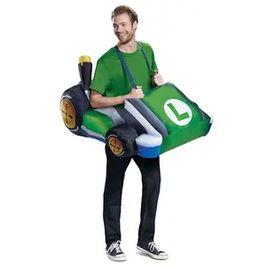 Adult Inflatable Luigi Cart Costume