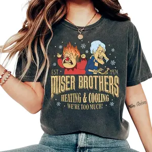 Miser Brothers Heating And Cooling Shirt, Heat And Snow Christmas