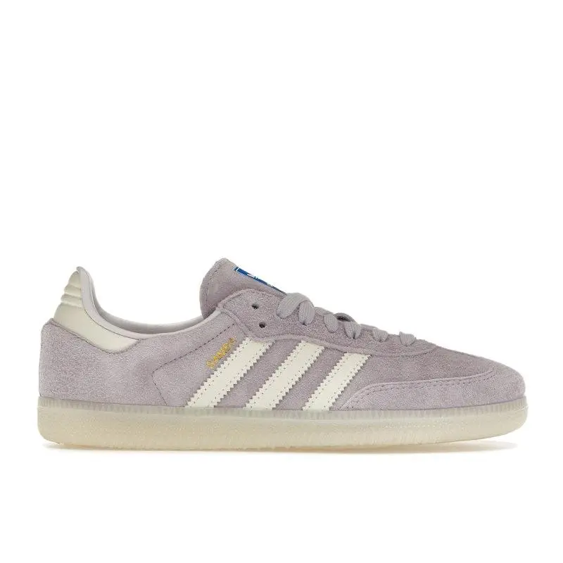 adidas Men's Samba OG Silver Dawn Chalk Soccer Shoes, from StockX